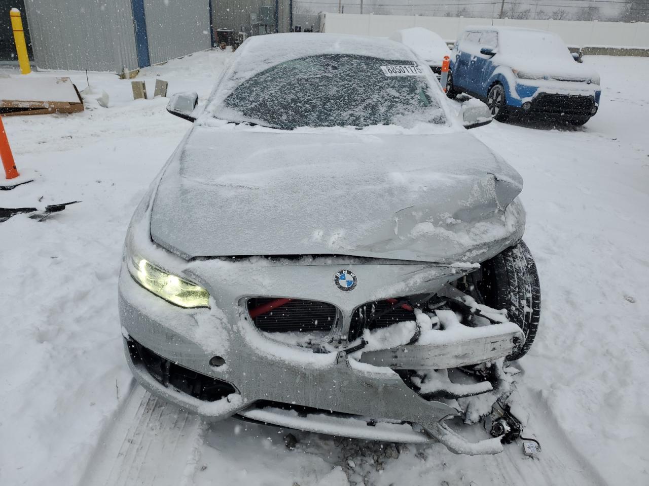 2016 BMW 2er VIN WBA1G9C5XGVX97170 Copart auction photo, front end / frame damage damage thumbnail 5