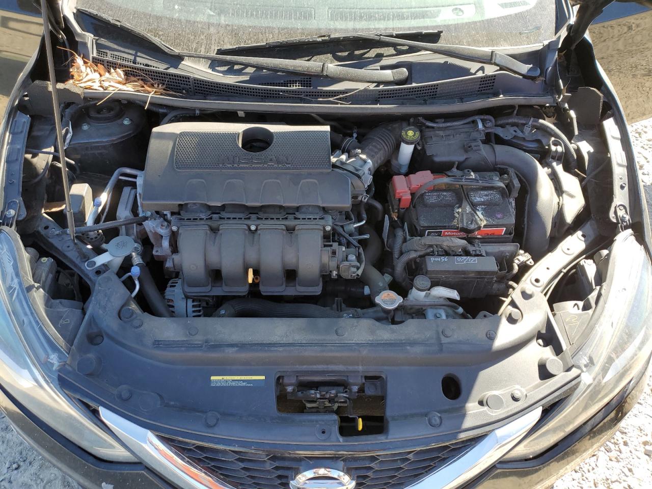 2019 Nissan Sentra VIN 3N1AB7AP6KY297113 Copart auction photo, front end / side damage thumbnail 11
