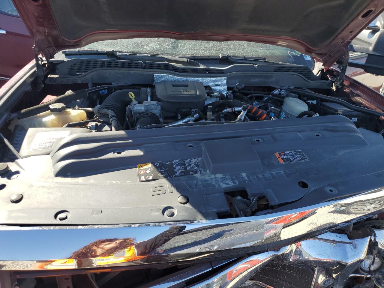 2015 Chevrolet Silverado VIN 1GC1KWE8XFF132690 Copart auction photo, frame damage damage thumbnail 12
