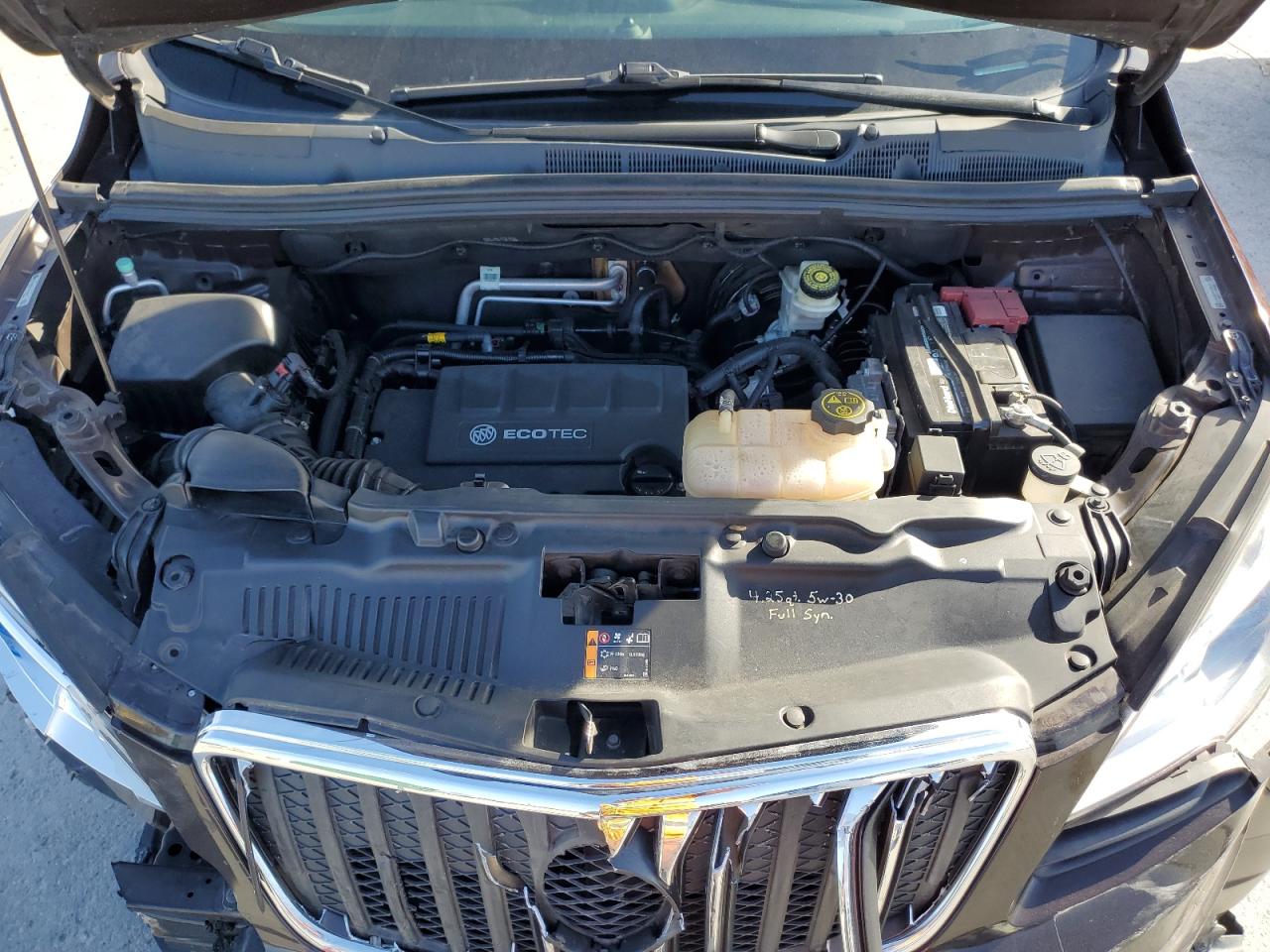 2014 Buick Encore VIN KL4CJBSB1EB780813 Copart auction photo, front end damage thumbnail 13