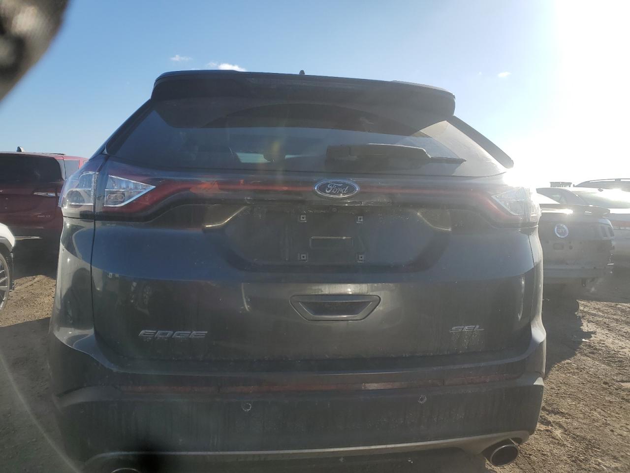 2018 Ford Edge VIN 2FMPK4J84JBC35663 Copart auction photo, rear end / minor dent/scratches damage thumbnail 6