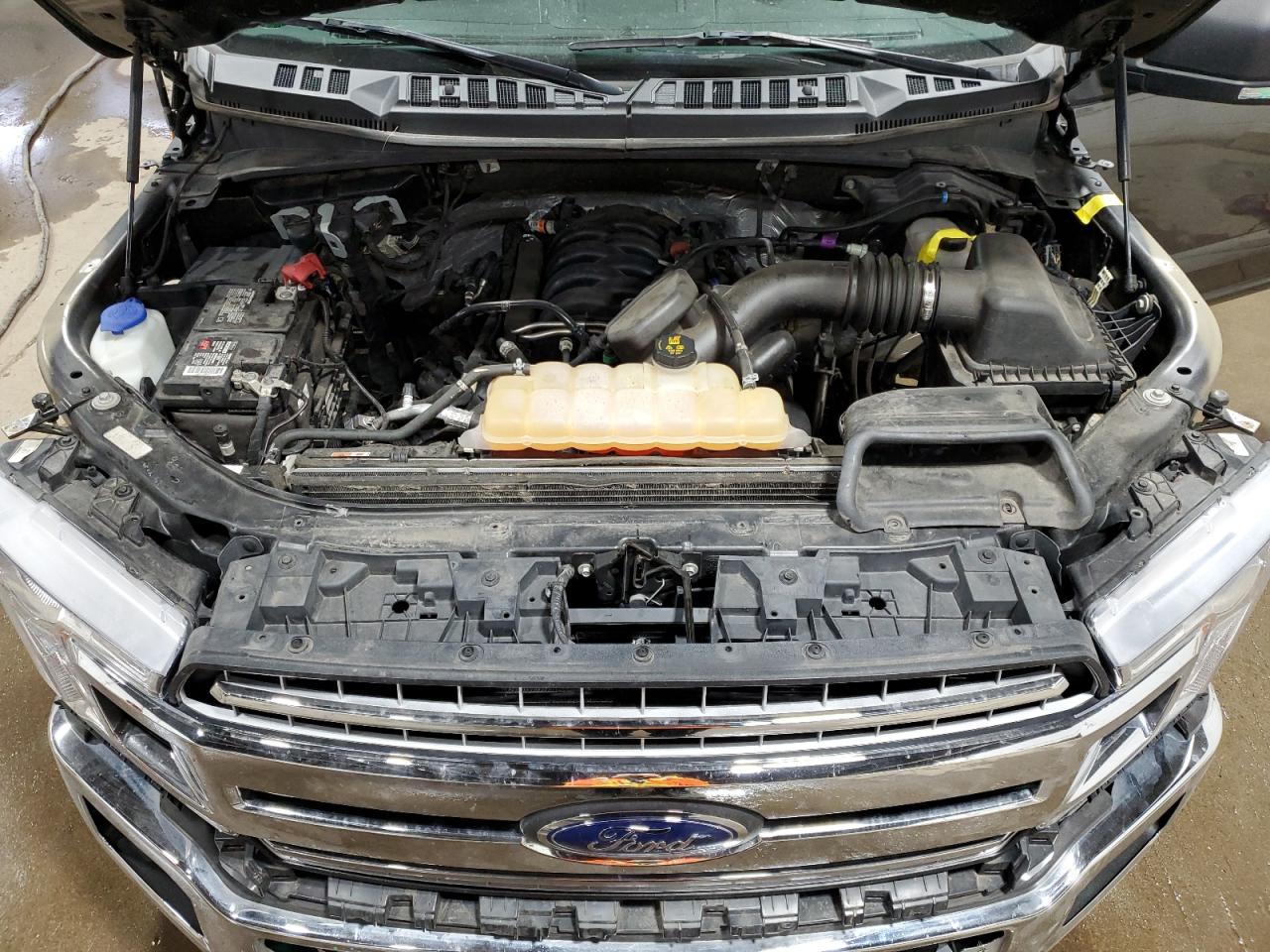 2019 Ford F-150 VIN 1FTEW1E51KFA35953 Copart auction photo, front end / all over damage thumbnail 11