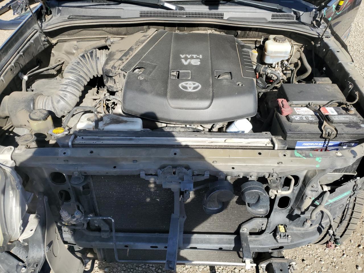 2007 Toyota 4Runner VIN JTEZU14R678082916 Copart auction photo, front end / rear end damage thumbnail 12