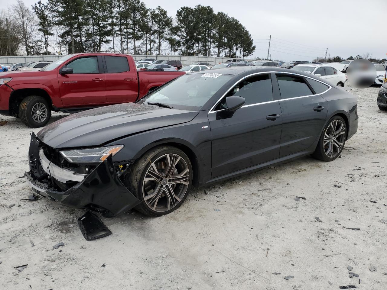 2020 Audi A7 VIN WAUV2AF20LN009574 - Copart auction photo