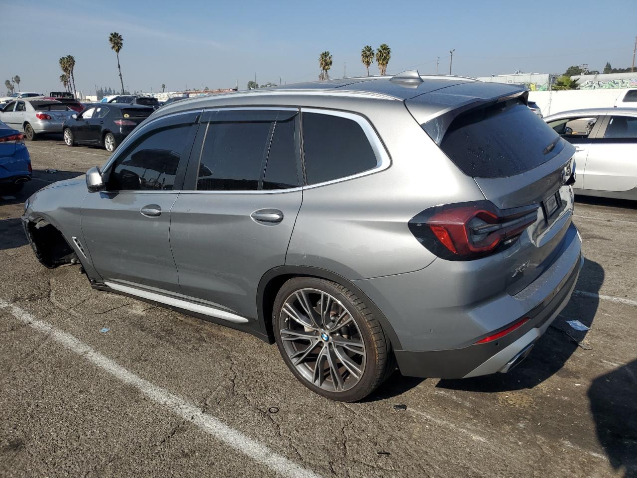 2023 BMW X3 VIN 5UX43DP08P9R31212 Copart auction photo, front end / undercarriage damage thumbnail 2