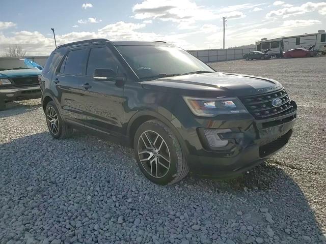 2017 Ford Explorer VIN 1FM5K8GT7HGD51677 Copart auction photo, front end damage thumbnail 11