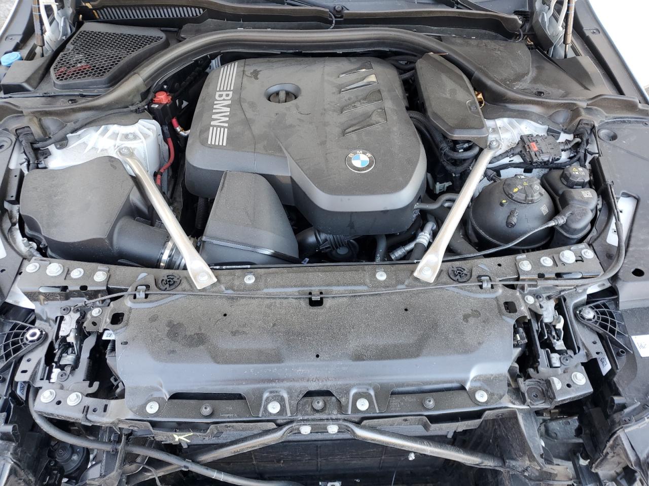 2024 BMW 5er VIN WBA53FJ0XRCS13397 Copart auction photo, front end / minor dent/scratches damage thumbnail 11