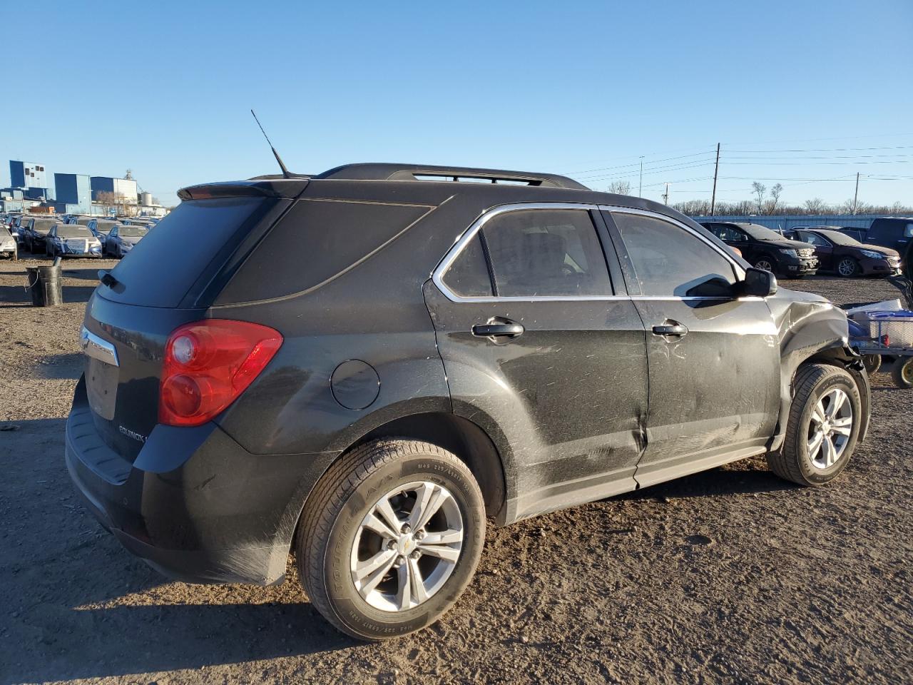 2013 Chevrolet Equinox VIN 2GNALPEK7D6153820 Copart auction photo, front end / side damage thumbnail 3