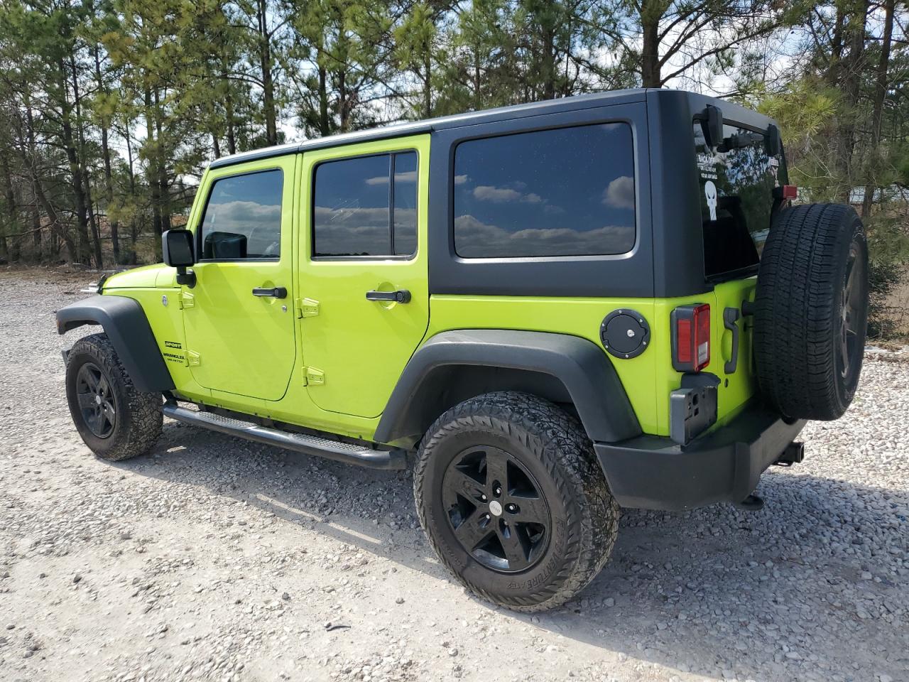 2017 Jeep Wrangler VIN 1C4BJWDG0HL529622 Copart auction photo, front end damage thumbnail 2