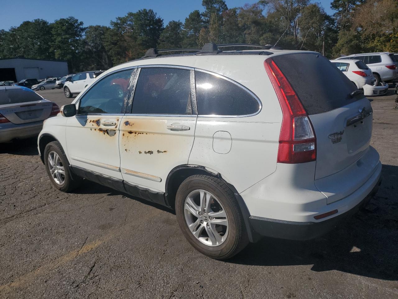 2011 Honda CR-V VIN 5J6RE3H74BL040427 Copart auction photo, burn / minor dent/scratches damage thumbnail 2