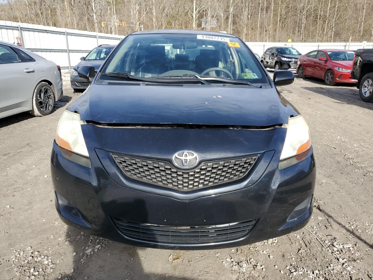 2010 Toyota Yaris VIN JTDBT4K36A4067548 Copart auction photo, front end / side damage thumbnail 5