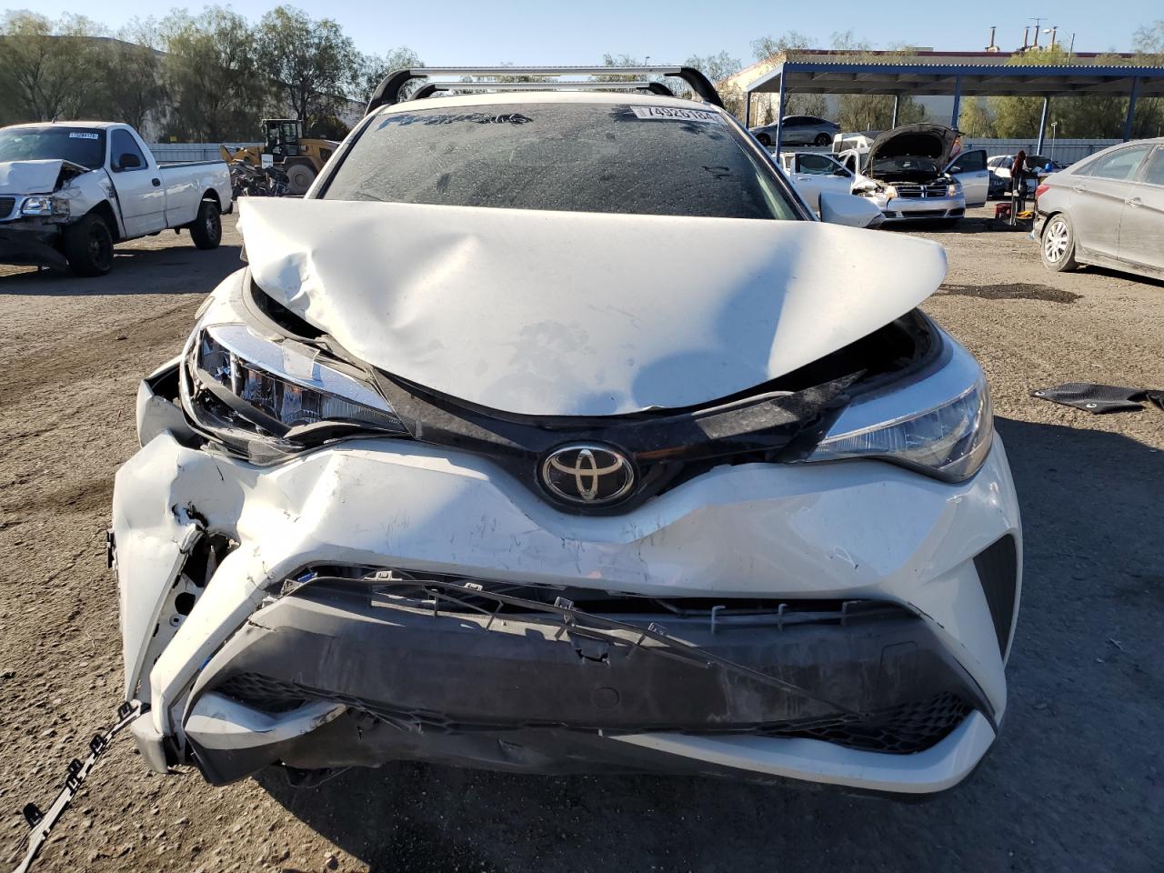 2020 Toyota C-HR VIN JTNKHMBX6L1084354 Copart auction photo, front end / rear end damage thumbnail 5