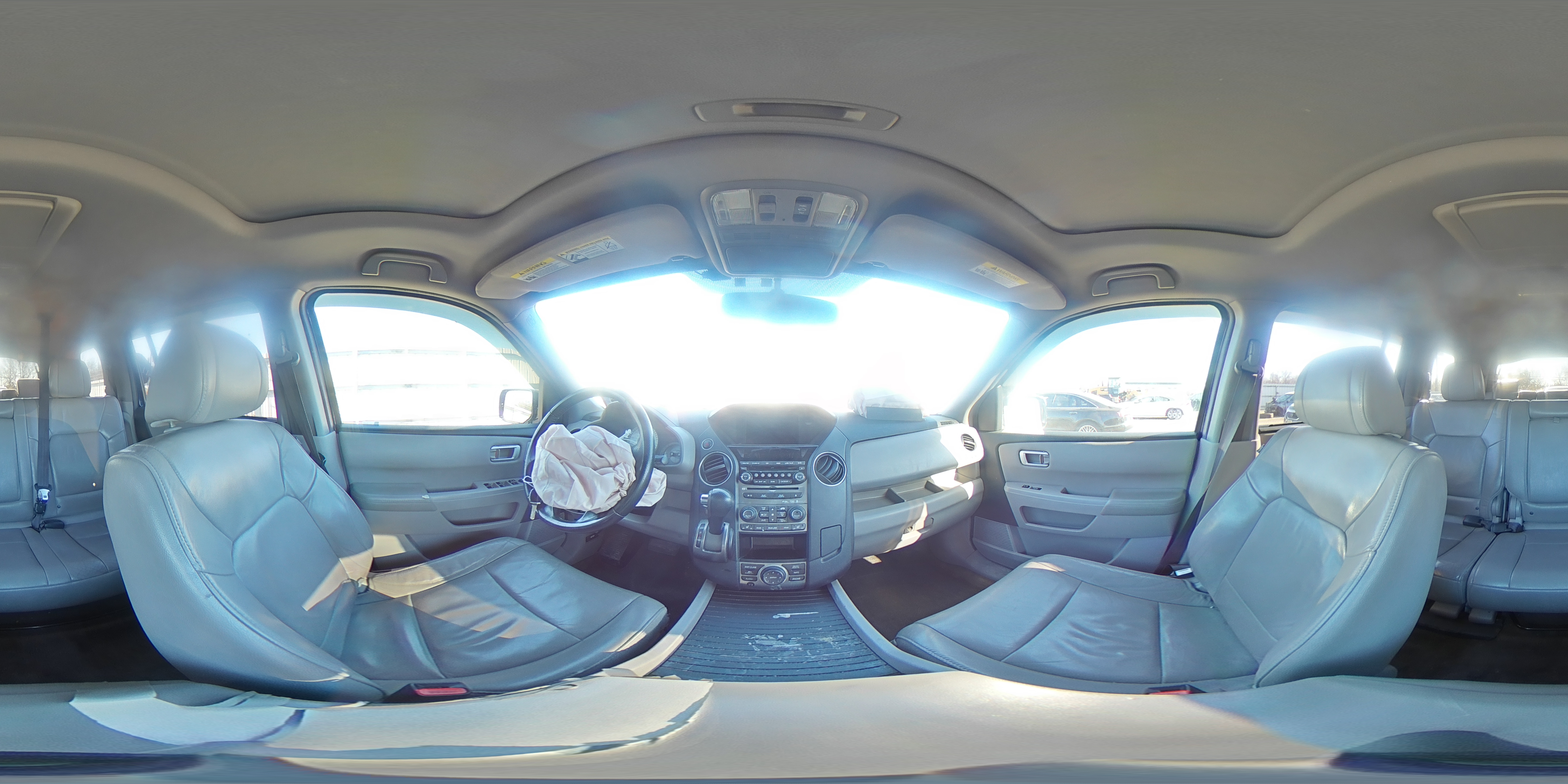 2013 Honda Pilot VIN 5FNYF4H95DB029349 Copart auction photo, front end damage thumbnail 13