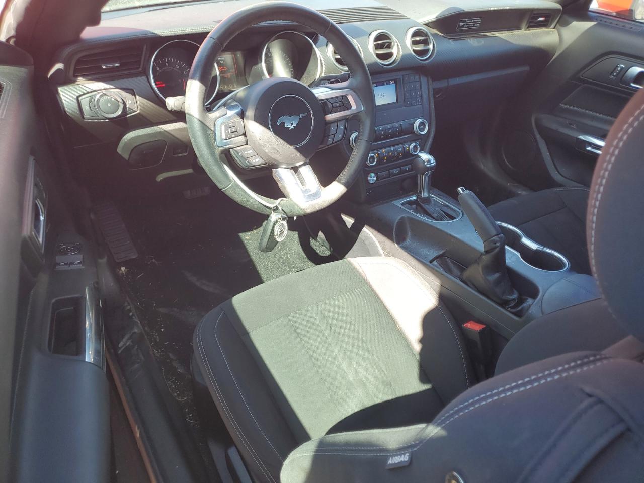 2020 Ford Mustang VIN 1FA6P8TH3L5177600 Copart auction photo, front end / undercarriage damage thumbnail 8