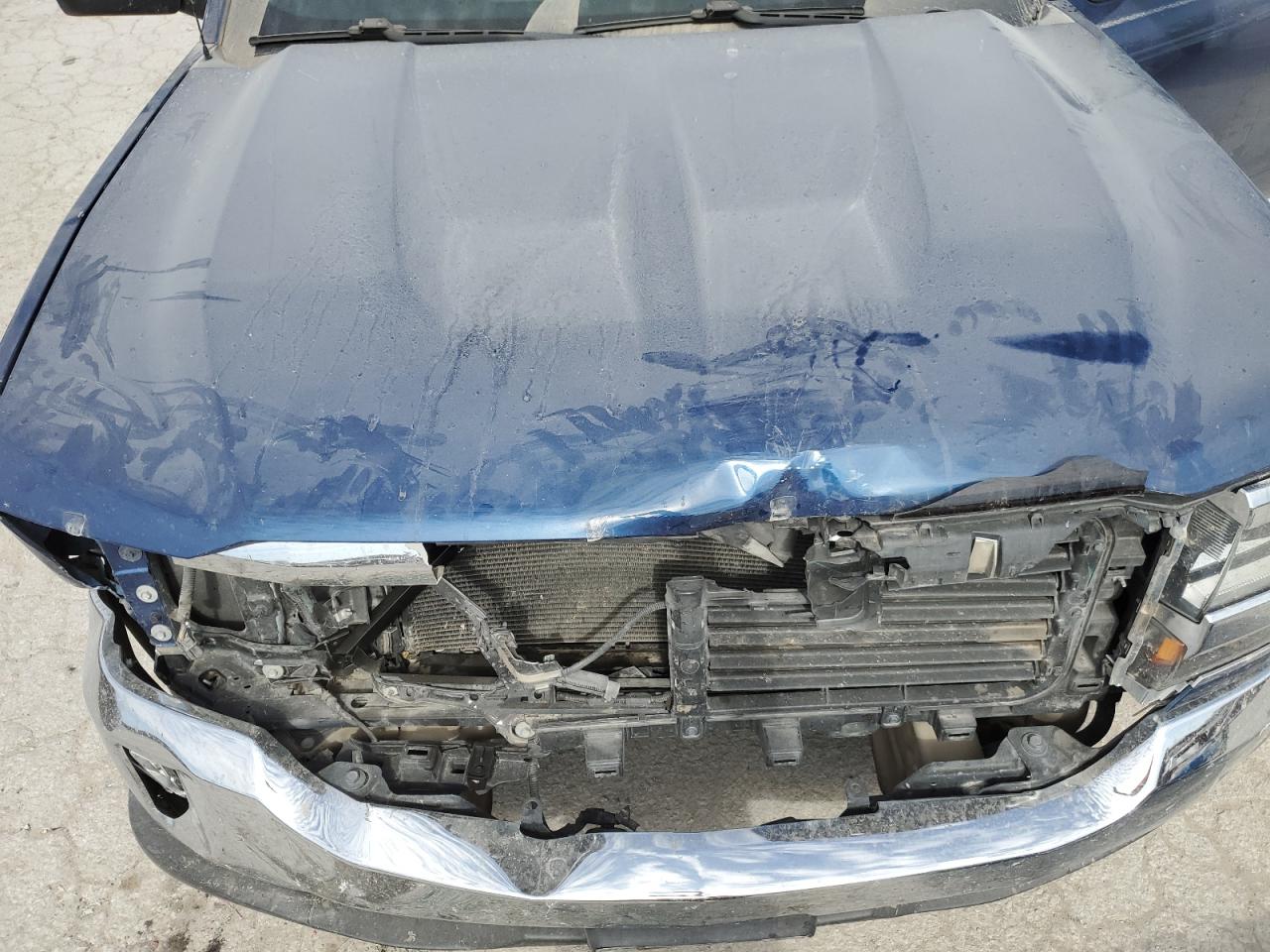 2017 Chevrolet Silverado VIN 1GCRCREC2HZ326489 Copart auction photo, front end / mechanical damage thumbnail 12