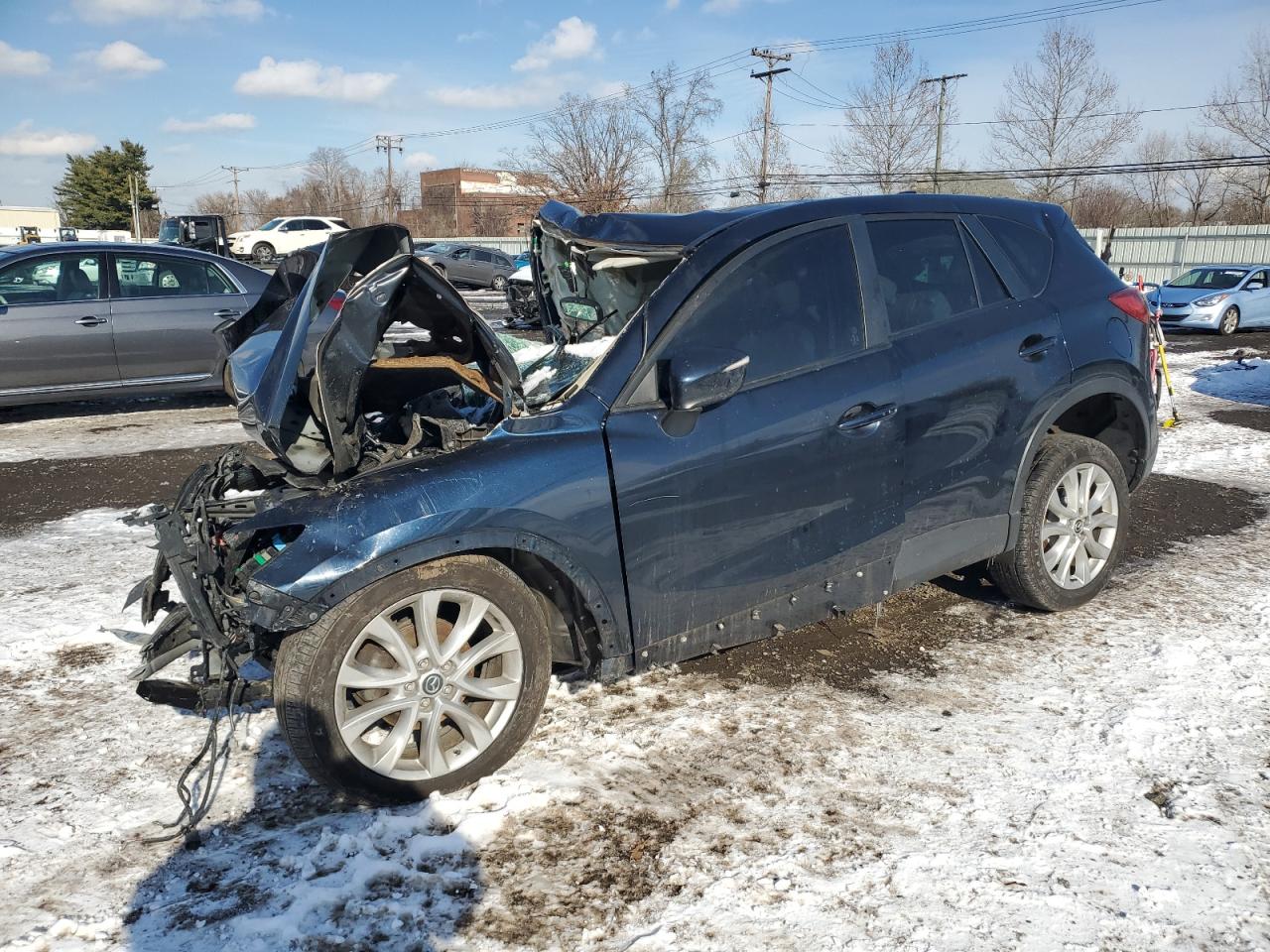 2015 Mazda CX-5 VIN JM3KE4DY7F0549504