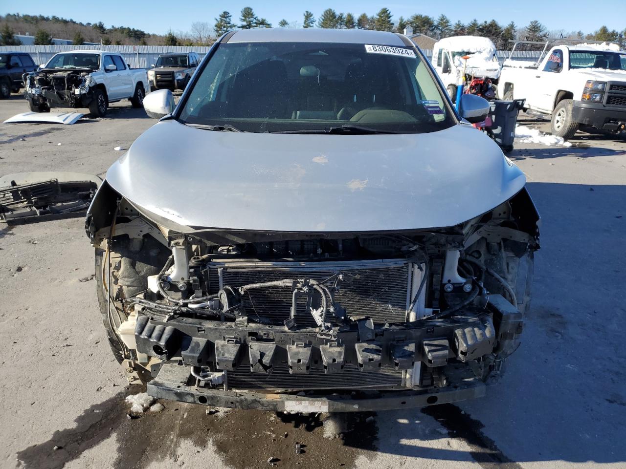 2021 Nissan Rogue VIN 5N1AT3BB1MC747067 Copart auction photo, front end damage thumbnail 5