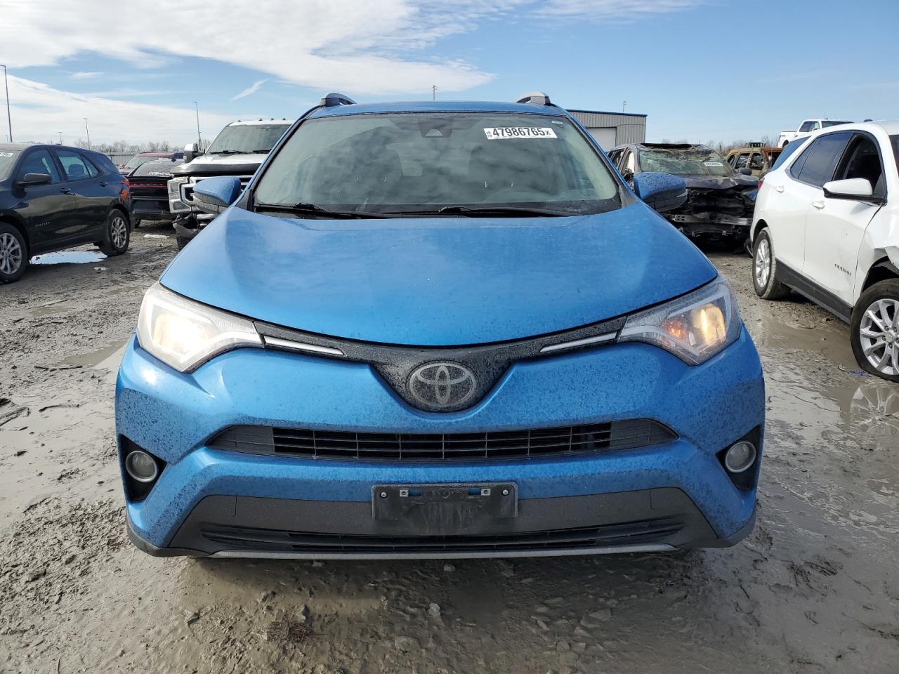2018 Toyota RAV 4 VIN 2T3RFREV9JW792712 Copart auction photo, rear end damage thumbnail 5