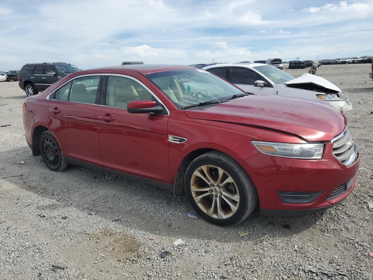 2013 Ford Taurus VIN 1FAHP2E94DG153968 Copart auction photo, front end damage thumbnail 4