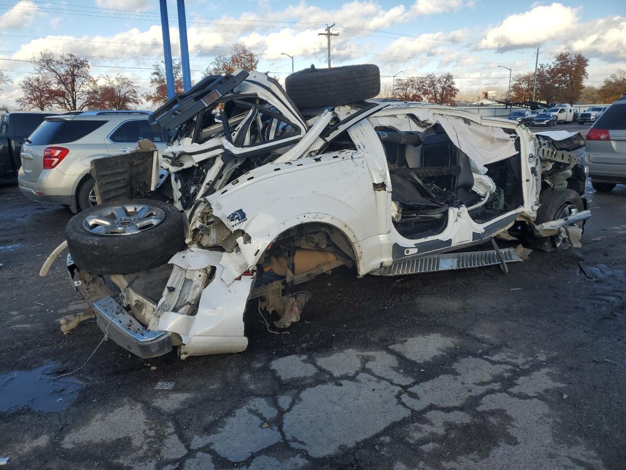 2018 Ford F-150 VIN 1FTEW1EG0JFB68817 Copart auction photo, all over damage thumbnail 3