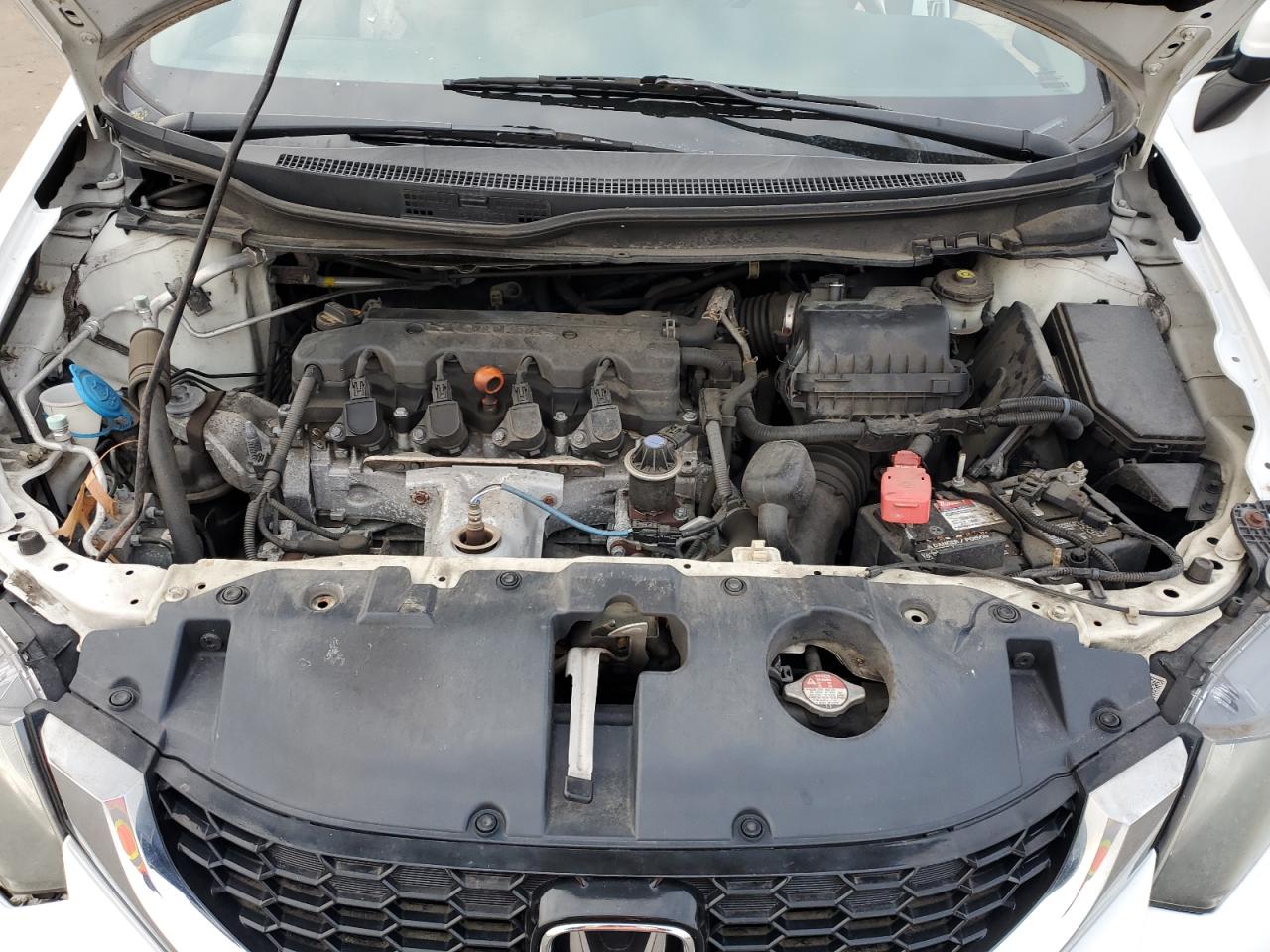 2014 Honda Civic VIN 2HGFB2F89EH522739 Copart auction photo, side / front end damage thumbnail 12