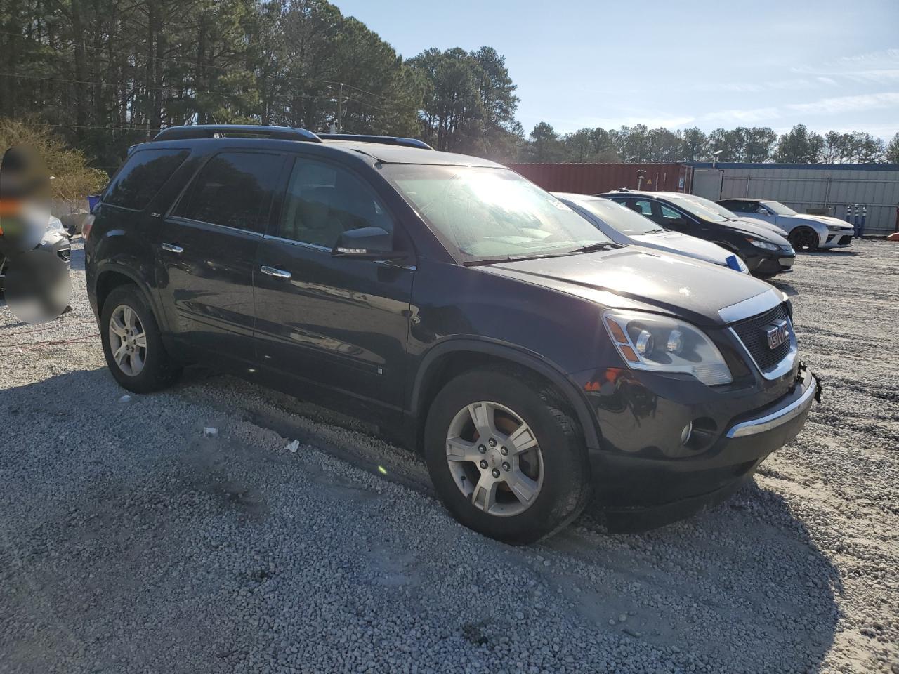 2009 GMC Acadia VIN 1GKER23DX9J165443 Copart auction photo, front end / mechanical damage thumbnail 4