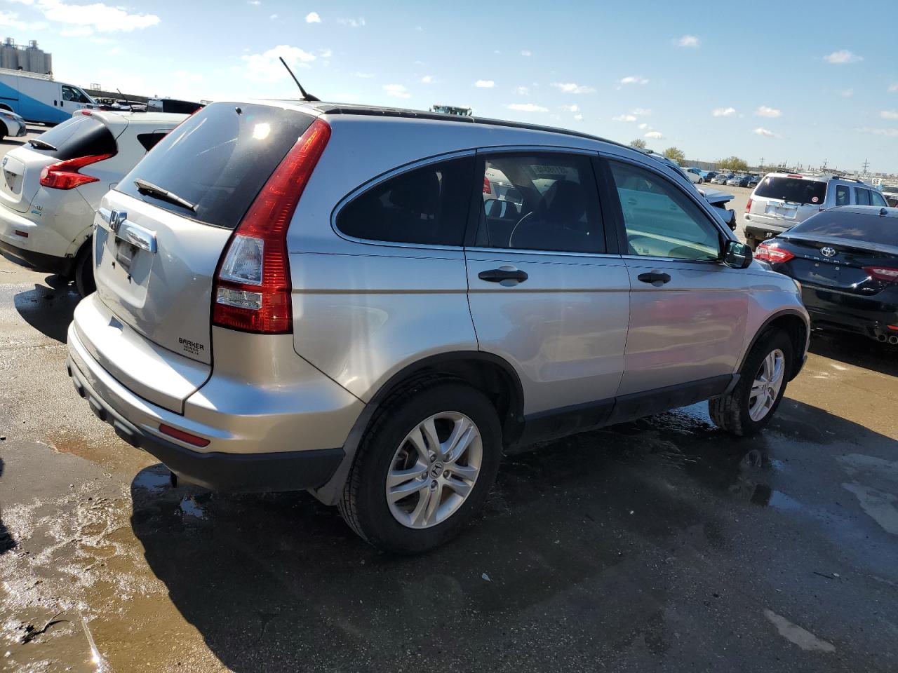 2011 Honda CR-V VIN 3CZRE3H57BG701959 Copart auction photo, rear end damage thumbnail 3