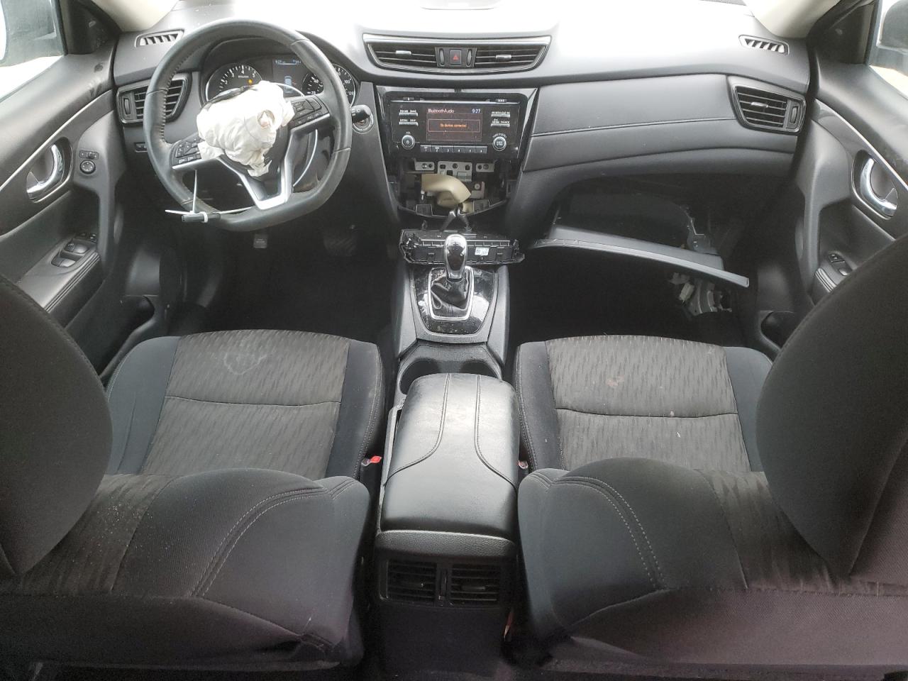 2017 Nissan Rogue VIN 5N1AT2MV6HC848595 Copart auction photo, front end / undercarriage damage thumbnail 8