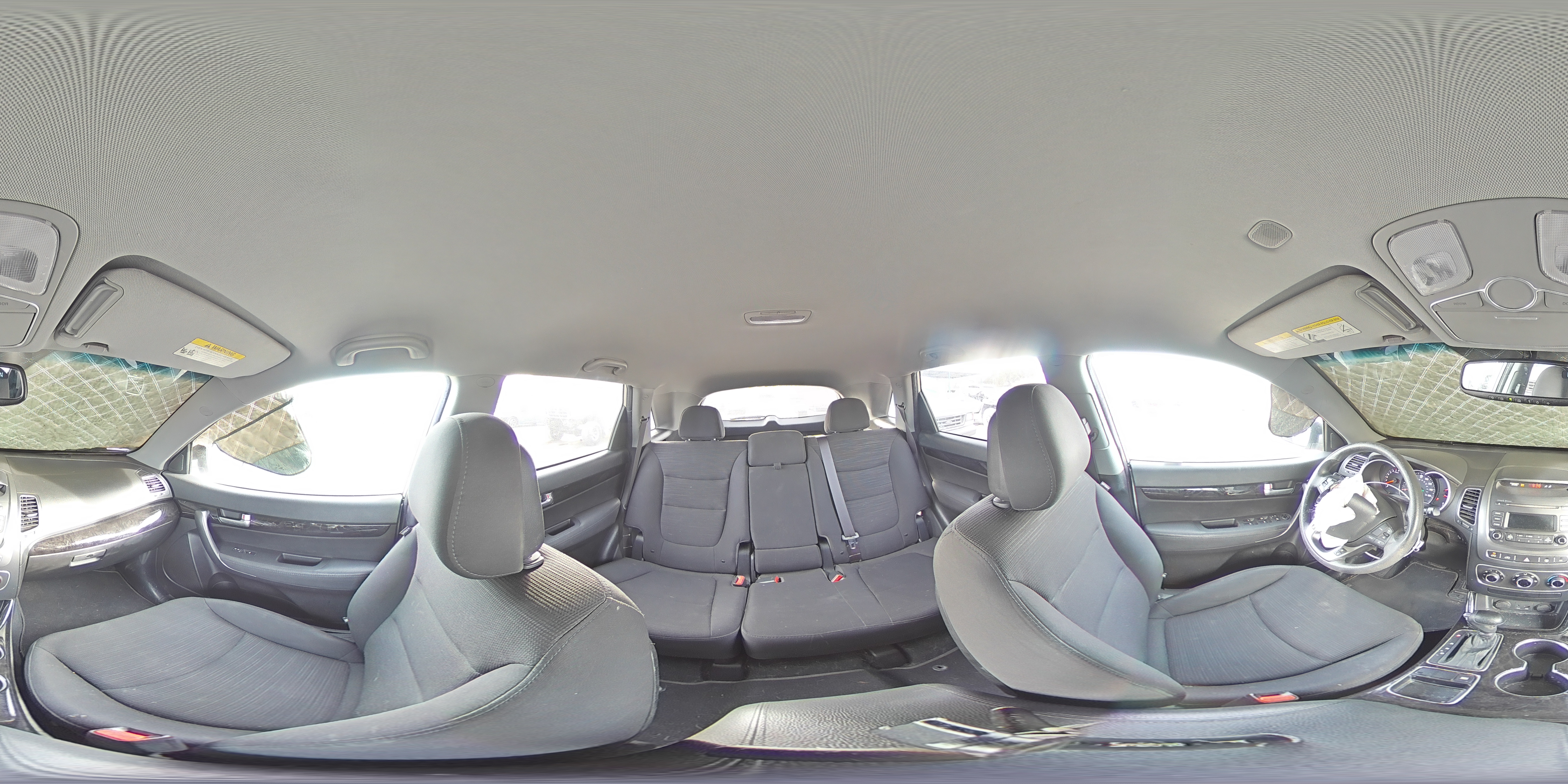 2014 KIA Sorento VIN 5XYKTCA6XEG542096 Copart auction photo, front end / side damage thumbnail 15