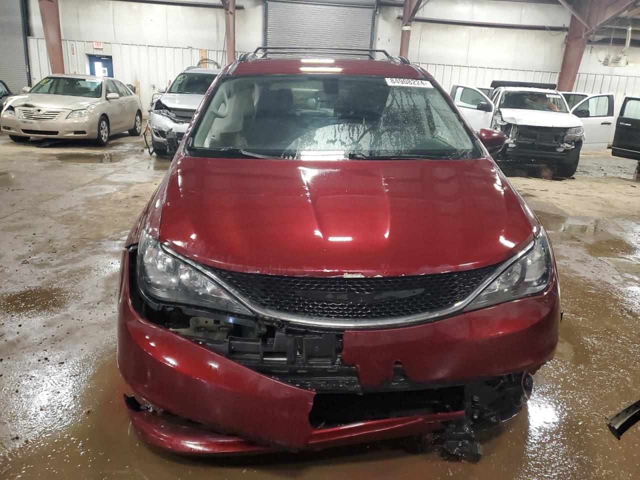 2021 Chrysler Voyager VIN 2C4RC1DG5MR543674 Copart auction photo, side / front end damage thumbnail 5