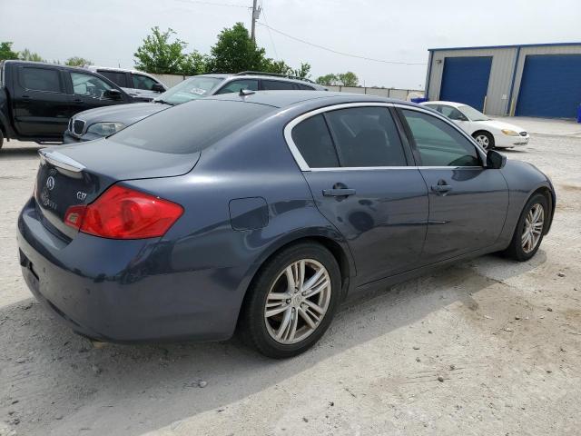 2011 Infiniti G VIN JN1CV6AP1BM504391 Copart auction photo, rear end / side damage thumbnail 3