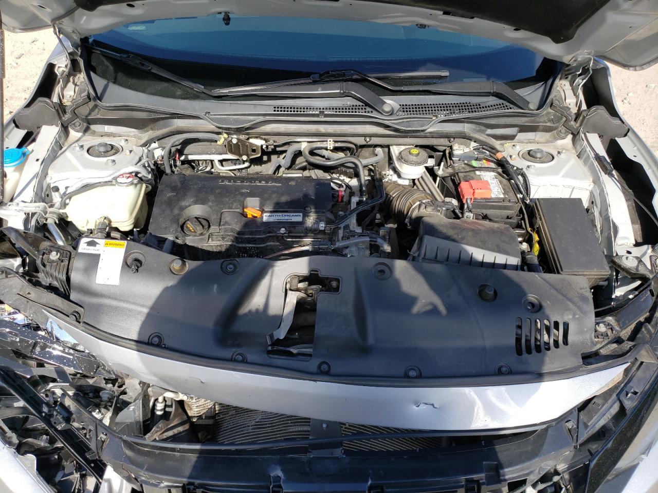 2019 Honda Civic VIN 2HGFC2F60KH582822 Copart auction photo, front end / minor dent/scratches damage thumbnail 11
