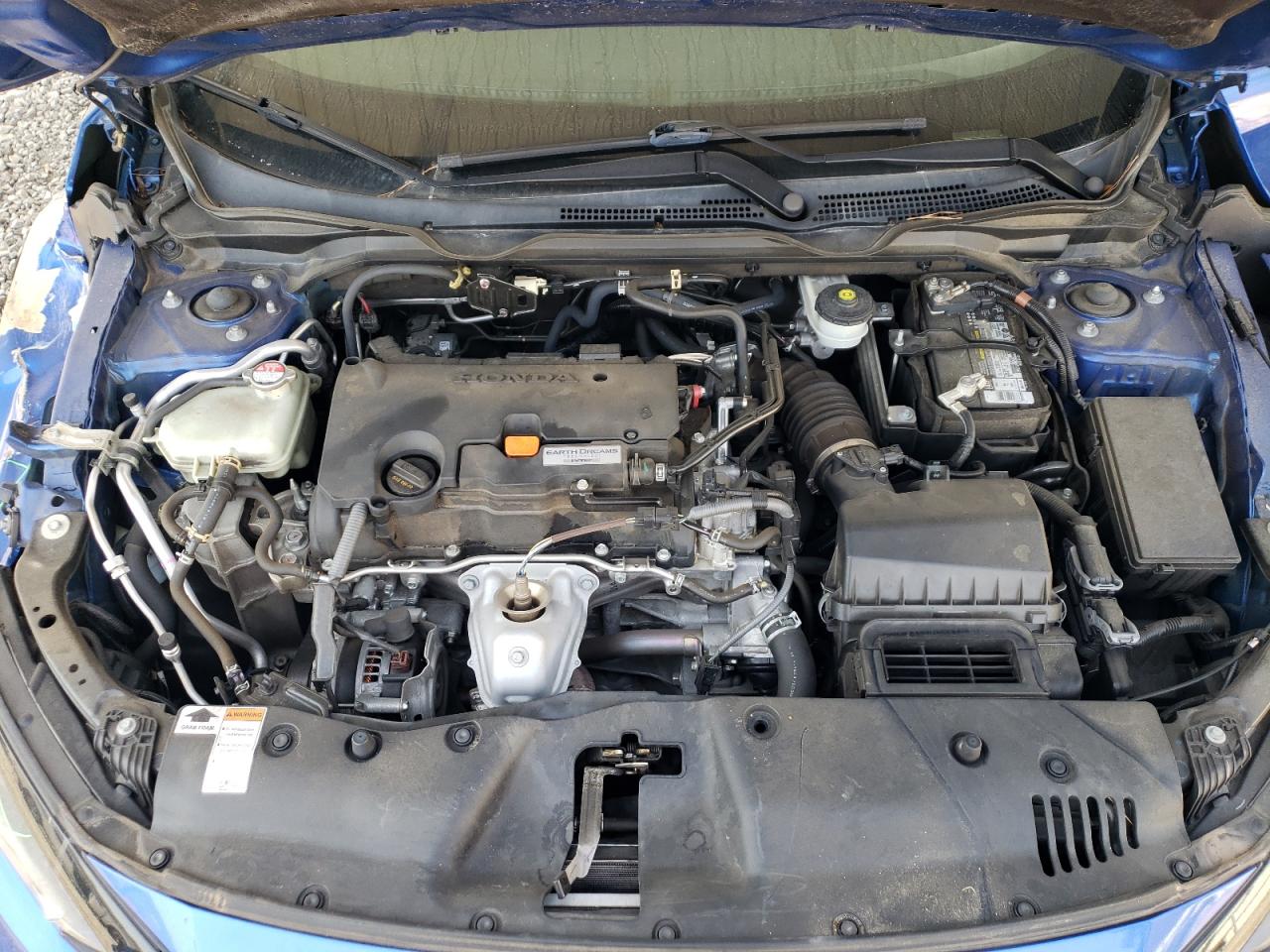 2019 Honda Civic VIN 19XFC2F86KE205567 Copart auction photo, all over damage thumbnail 11