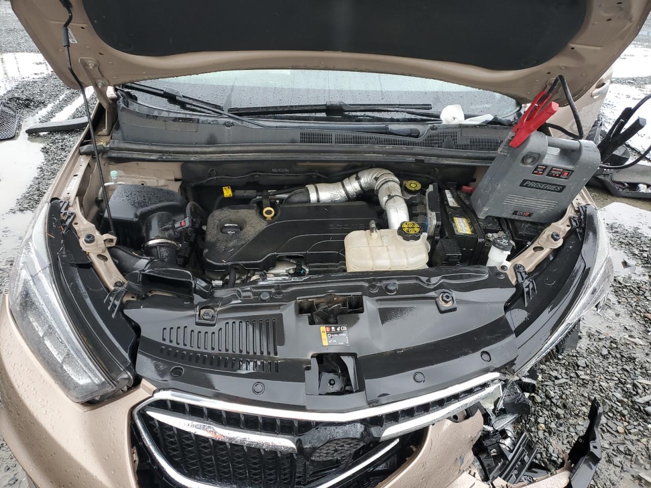 2019 Buick Encore VIN KL4CJCSM1KB732781 Copart auction photo, side / front end damage thumbnail 12