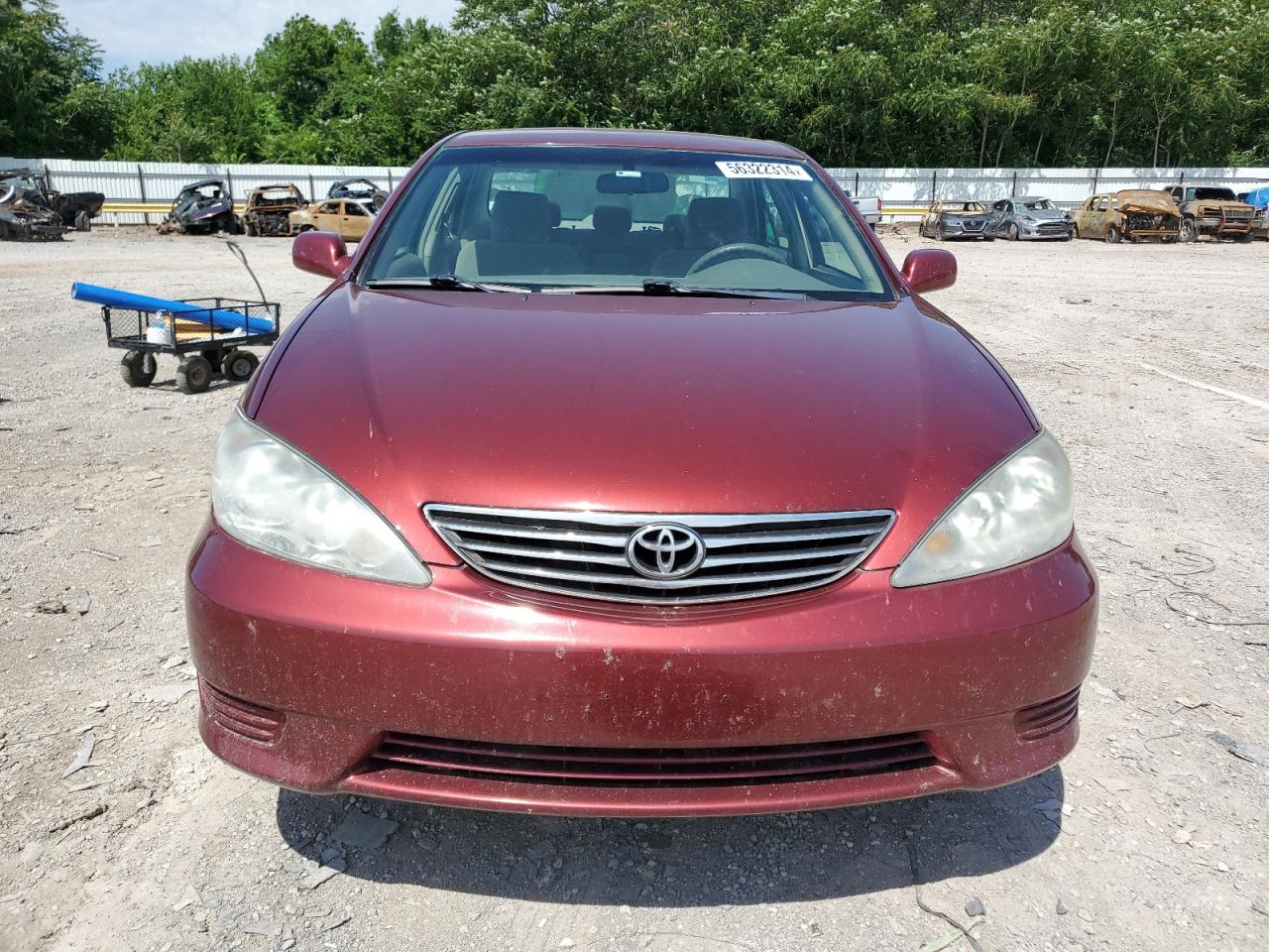 2006 Toyota Camry VIN 4T1BE32K26U164017 Copart auction photo, side / rear end damage thumbnail 5