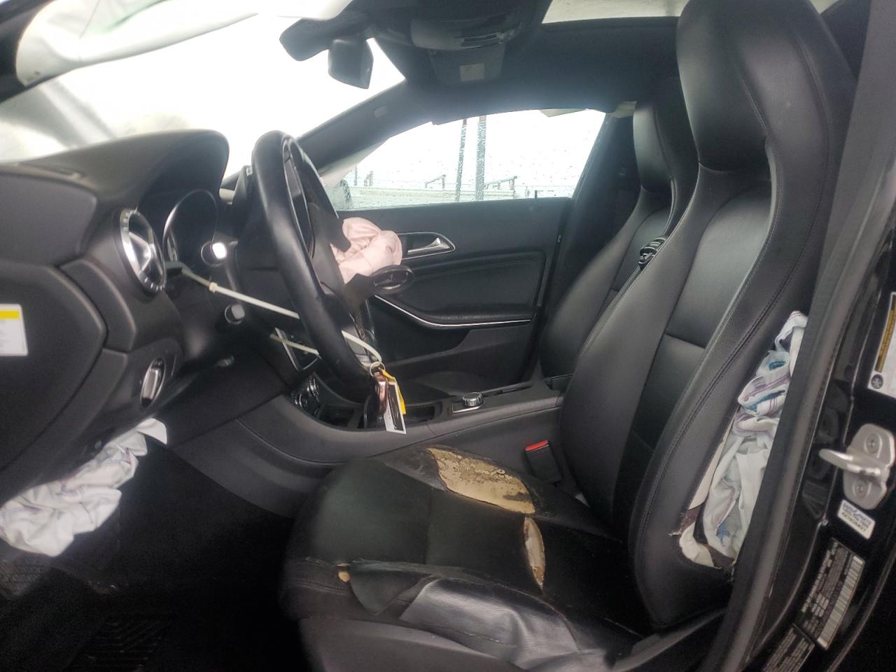 2014 Mercedes-Benz CLA-klasse VIN WDDSJ4EB2EN031175 Copart auction photo, front end damage thumbnail 7
