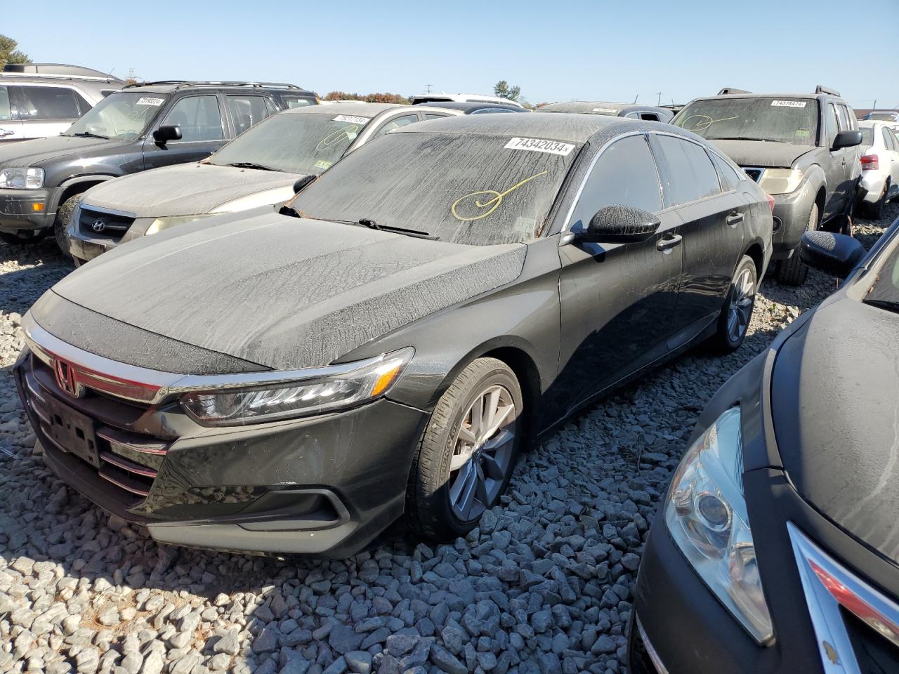 2022 Honda Accord VIN 1HGCV1F13NA002414