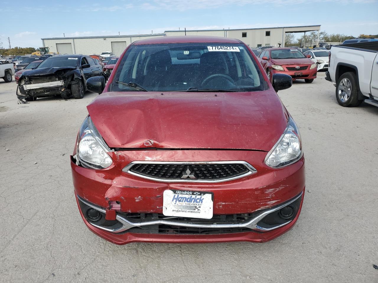 2020 Mitsubishi Mirage VIN ML32A5HJ4LH002777 Copart auction photo, front end / minor dent/scratches damage thumbnail 5