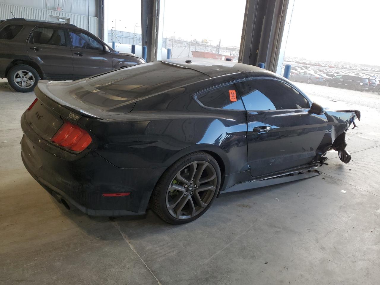 2019 Ford Mustang VIN 1FA6P8CF1K5134712 Copart auction photo, all over damage thumbnail 3
