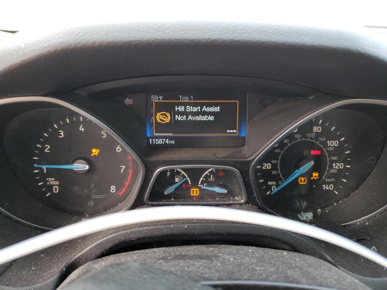 2018 Ford Focus VIN 1FADP3F20JL307357 Copart auction photo, side damage thumbnail 9