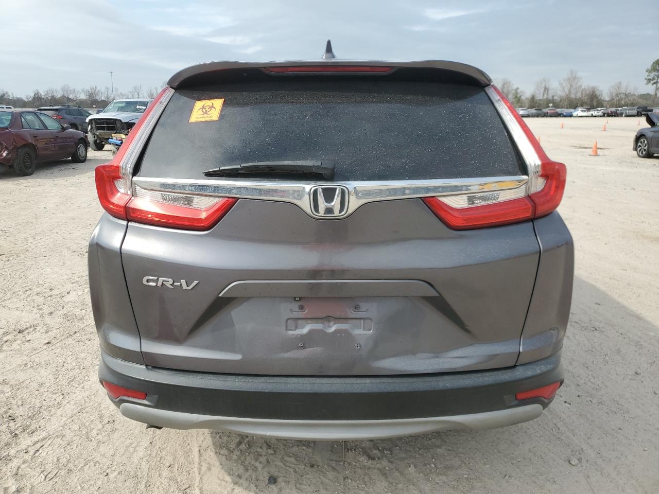 2017 Honda CR-V VIN 7FARW1H82HE040152 Copart auction photo, front end damage thumbnail 6