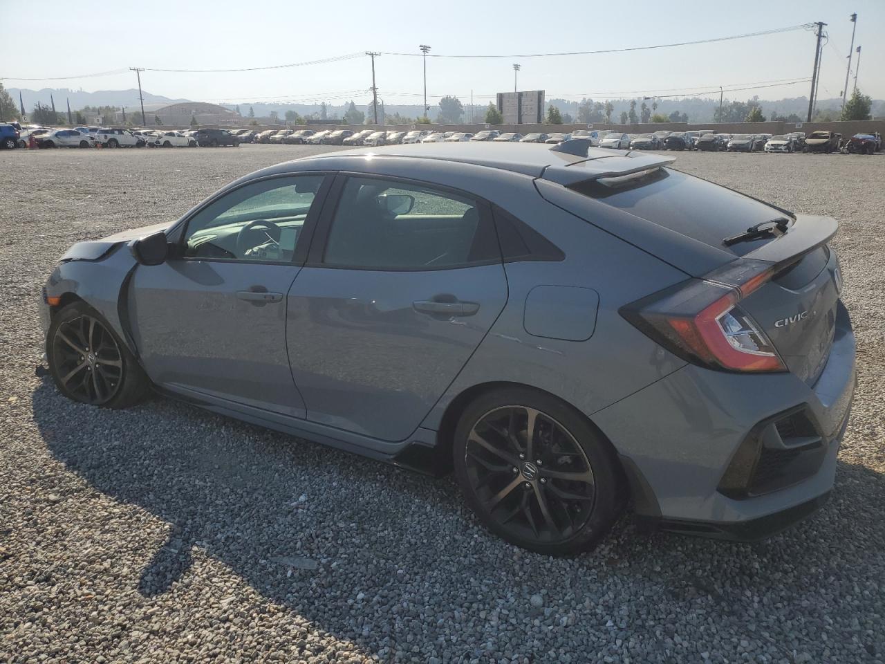 2021 Honda Civic VIN SHHFK7H49MU406661 Copart auction photo, front end / side damage thumbnail 2