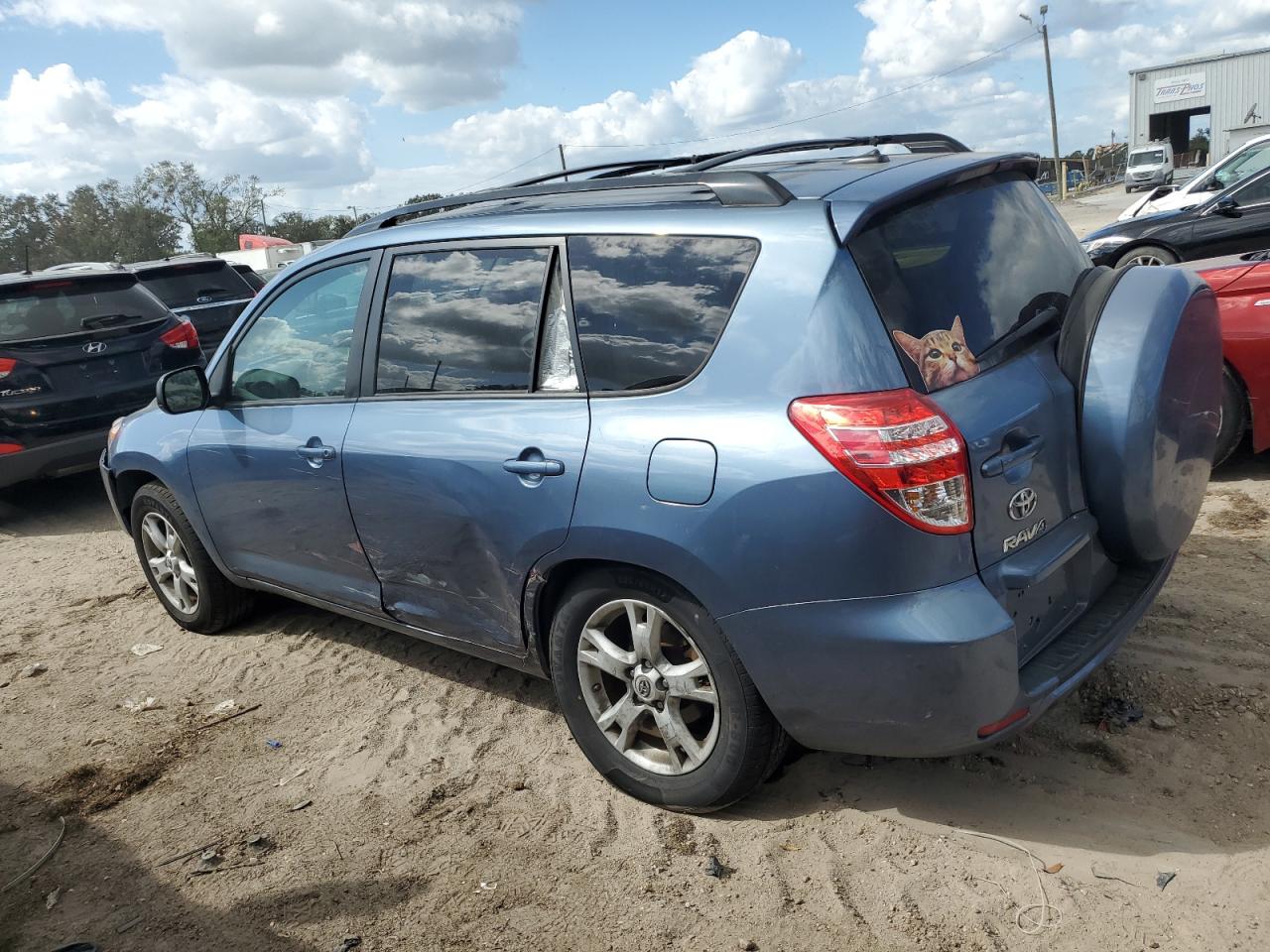 2012 Toyota RAV 4 VIN 2T3BF4DV2CW242308 Copart auction photo, side / undercarriage damage thumbnail 2