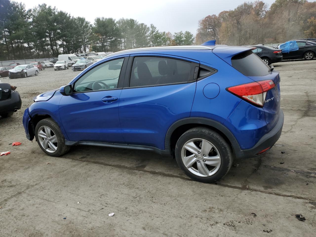 2020 Honda HR-V VIN 3CZRU6H73LM731727 Copart auction photo, front end / side damage thumbnail 2