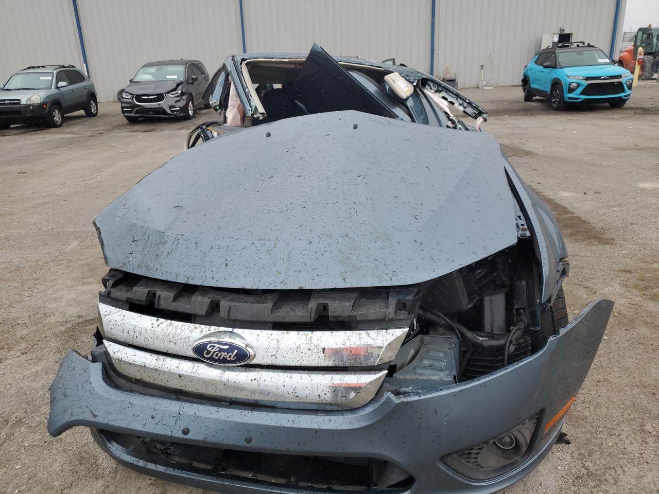 2012 Ford Fusion VIN 3FAHP0HA3CR355265 Copart auction photo, all over damage thumbnail 5