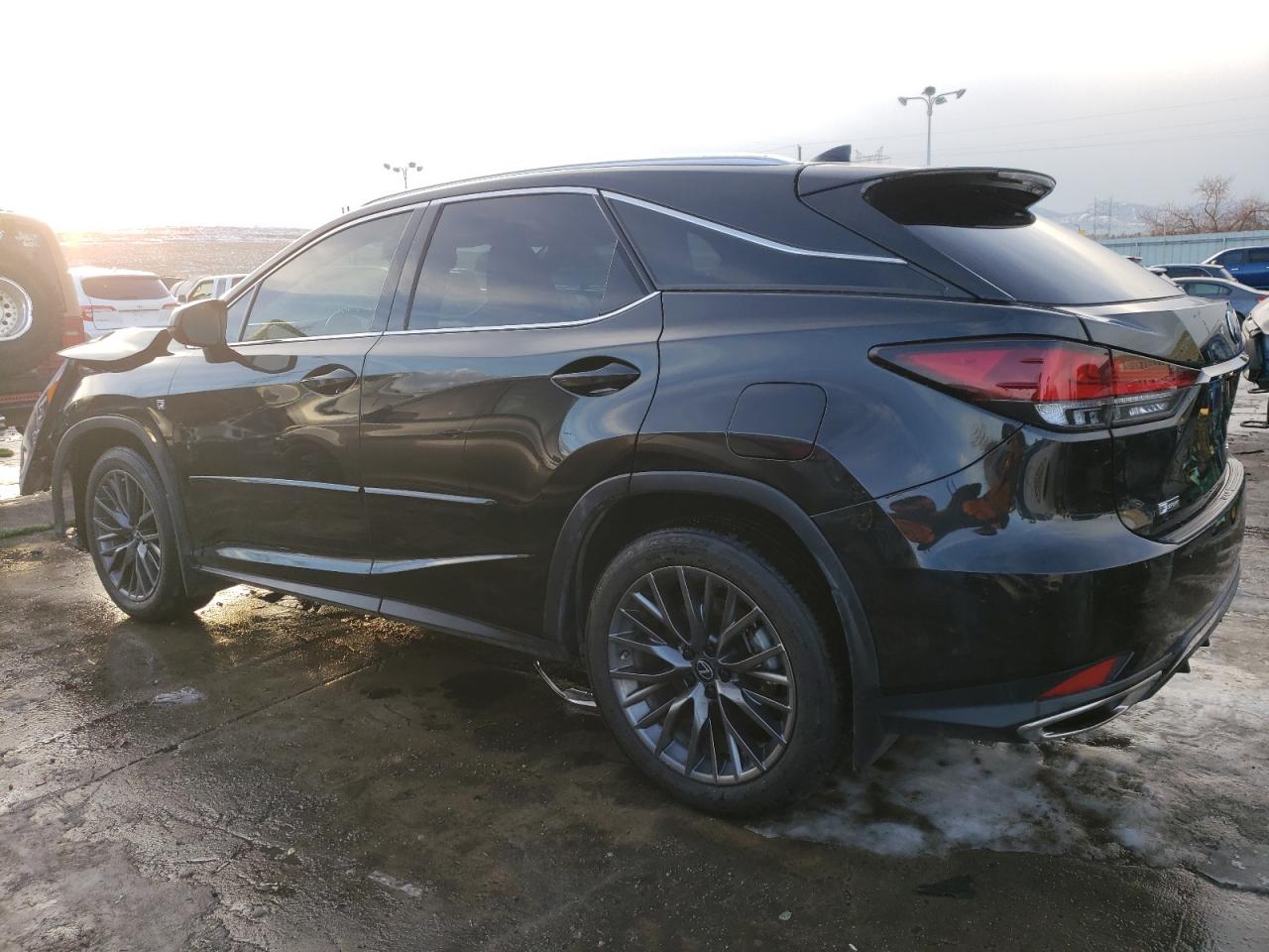 2022 Lexus RX VIN 2T2YZMDAXNC327680 Copart auction photo, front end / rear end damage thumbnail 2
