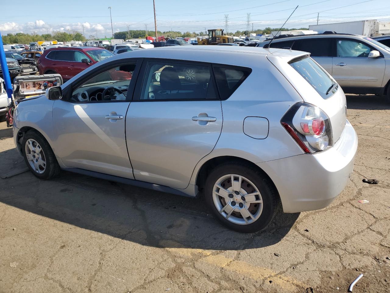 2009 Pontiac Vibe VIN 5Y2SP670X9Z418801 Copart auction photo, front end damage thumbnail 2