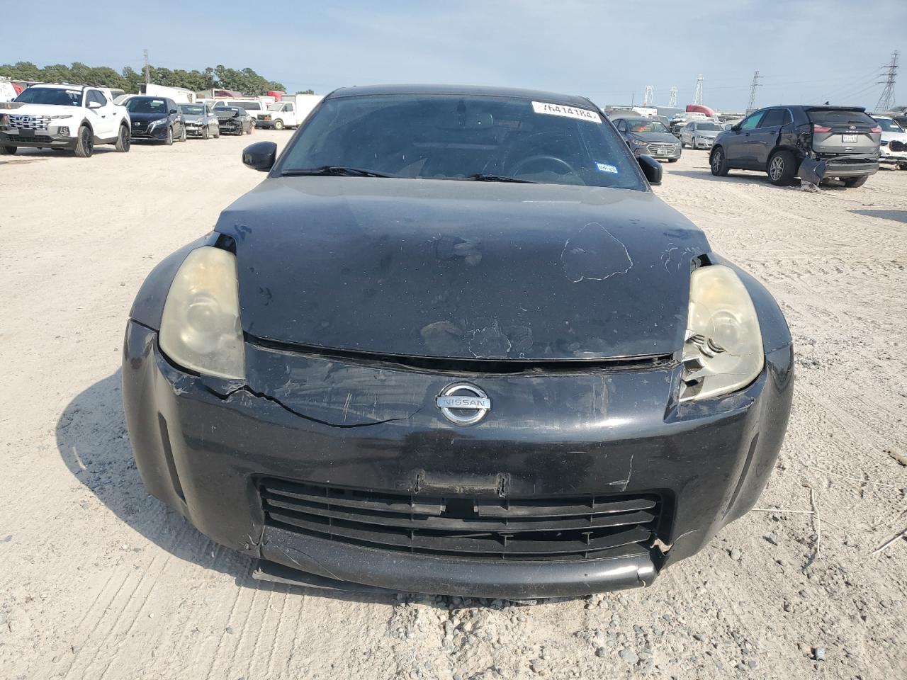2008 Nissan 350Z VIN JN1BZ34E18M750990 Copart auction photo, front end damage thumbnail 5