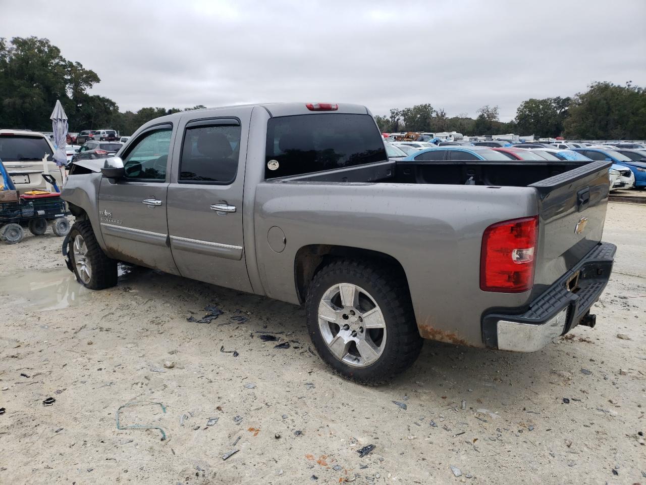 2013 Chevrolet Silverado VIN 3GCPCSE05DG303352 Copart auction photo, front end / minor dent/scratches damage thumbnail 2