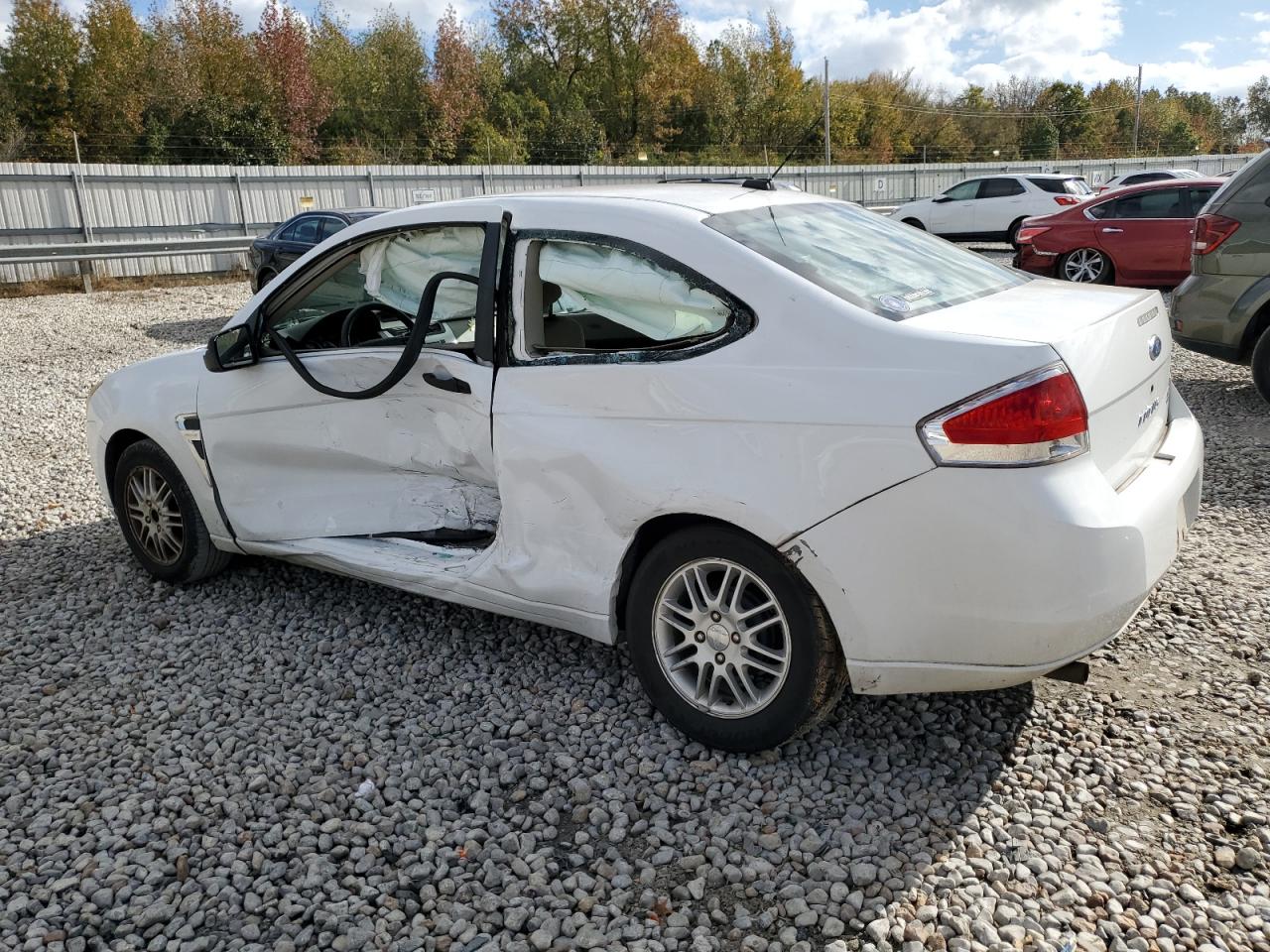 2008 Ford Focus VIN 1FAHP33N08W273199 Copart auction photo, side damage thumbnail 2